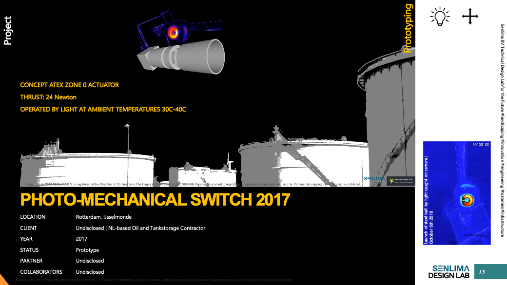 Photo-Mechanical Switch
